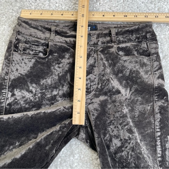 PAIGE Hoxton Ultra Skinny Velvet Jeans, size 25, gray, event work to play party - Picture 11 of 14
